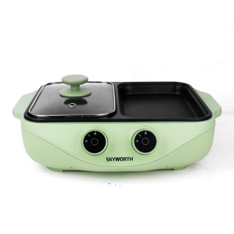 Skyworth Hotpot & BBQ Integrated Cooker F901 (Green), , large image number 3